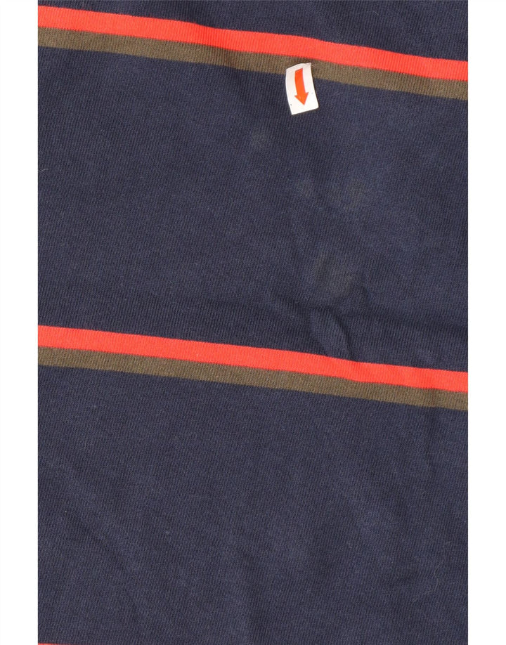 VANS Hombre Top Manga Larga Pequeño Azul Marino Rayas