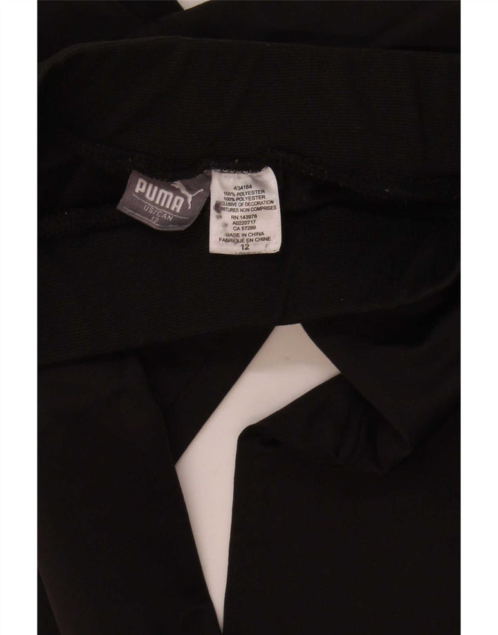 Puma Pantalón Chándal Niño Joggers 11-12 Años Negro Poliéster