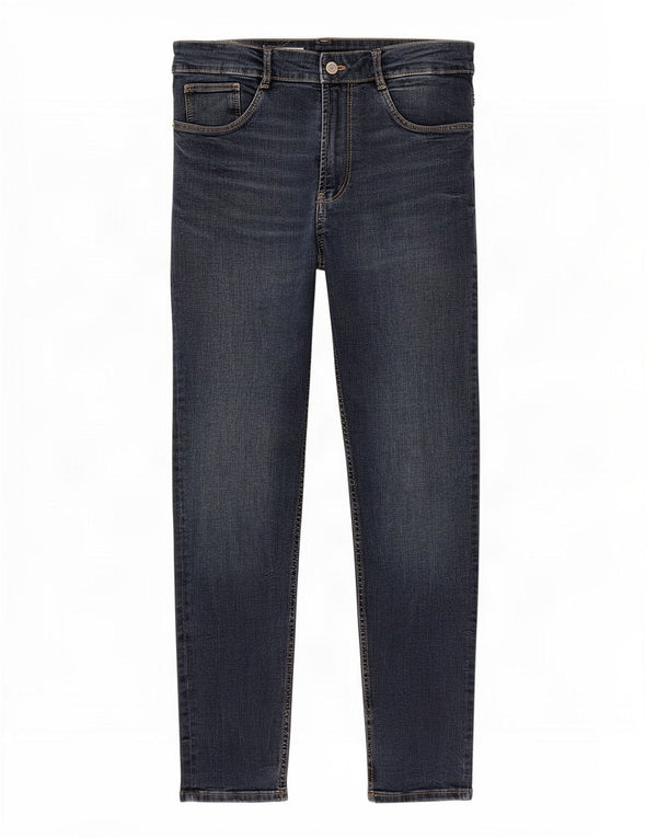 Zara Vaqueros pitillo para mujer EU 40 Medium W30 L26 Azul marino Algodón