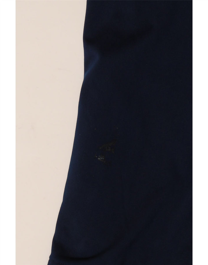 Adidas Chaqueta de chándal para hombre UK 34/36 Small Azul marino Poliéster