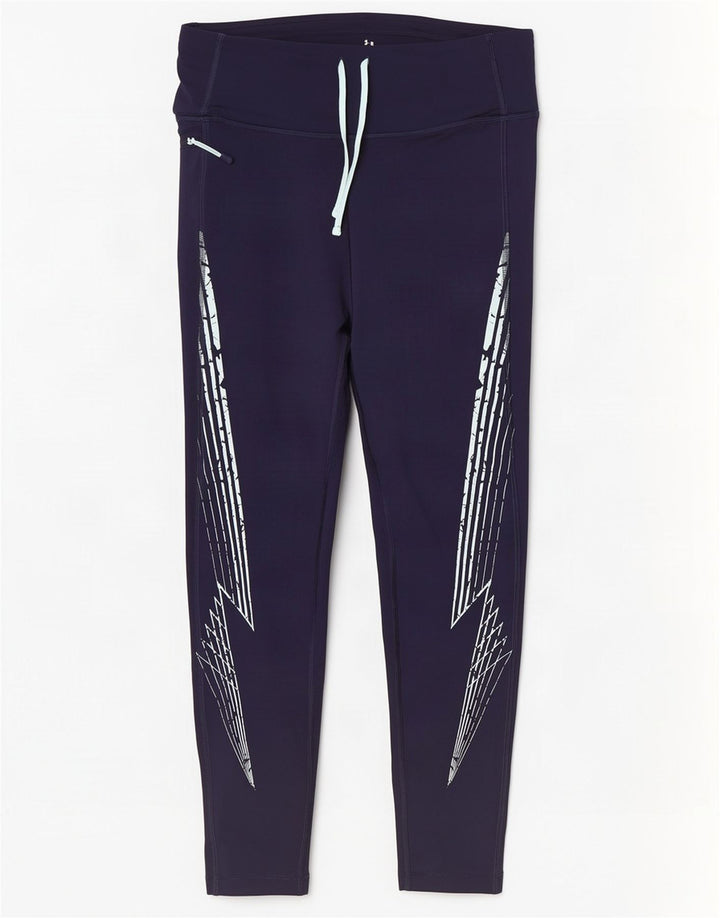 Under Armour Leggings gráficos para mujer UK 40 Mediano Azul marino Poliéster