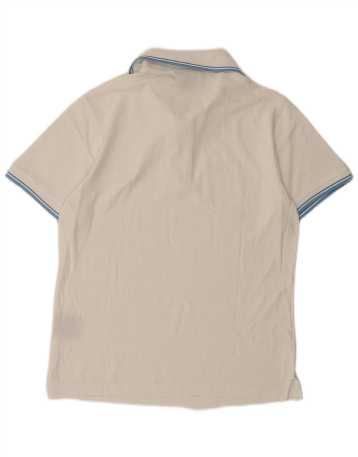 Diadora Polo Hombre Small Blanco Algodón