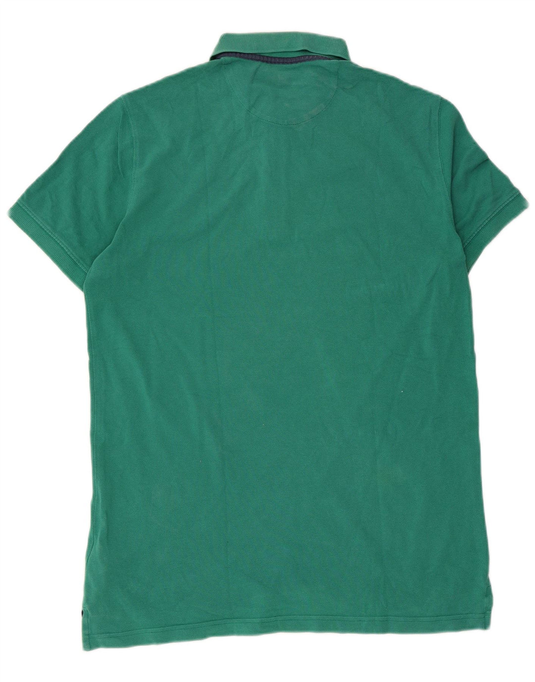 Massimo Dutti Polo Regular Fit Algodón Verde Medio Hombre