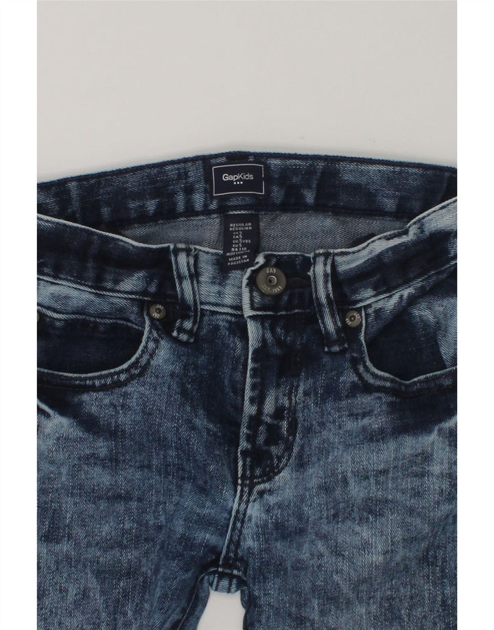 GAP Girls Regular Slim Jeans 4-5 Years W22 L18  Blue Cotton | Vintage Gap | Thrift | Second-Hand Gap | Used Clothing | Messina Hembry 