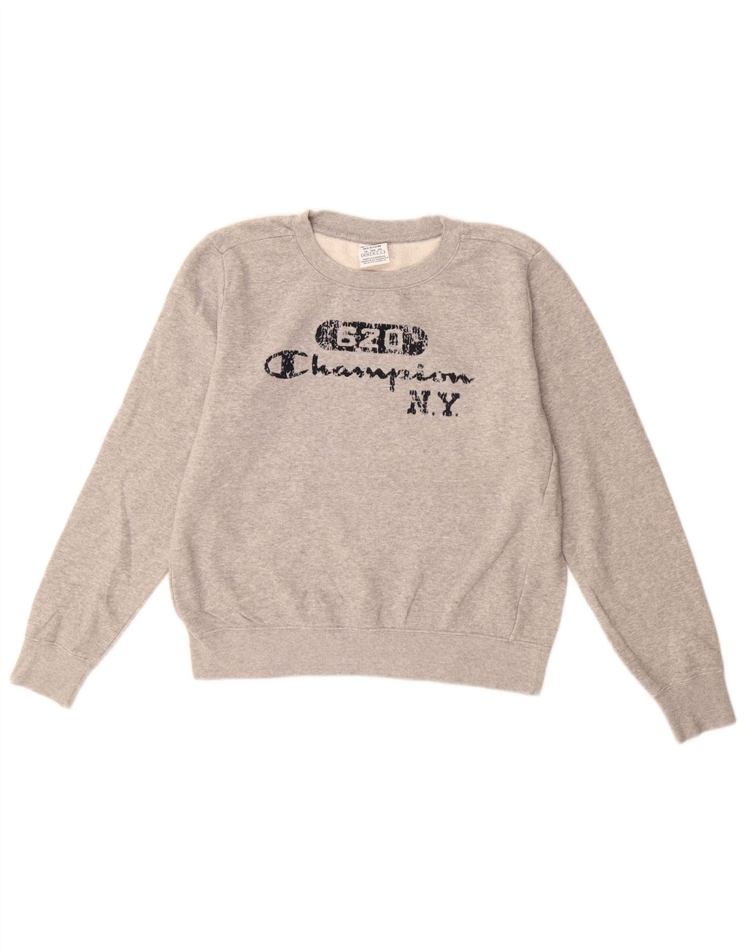 Champion Sudadera Gráfica para Mujer Jumper UK 44 Gris Medio Moteado