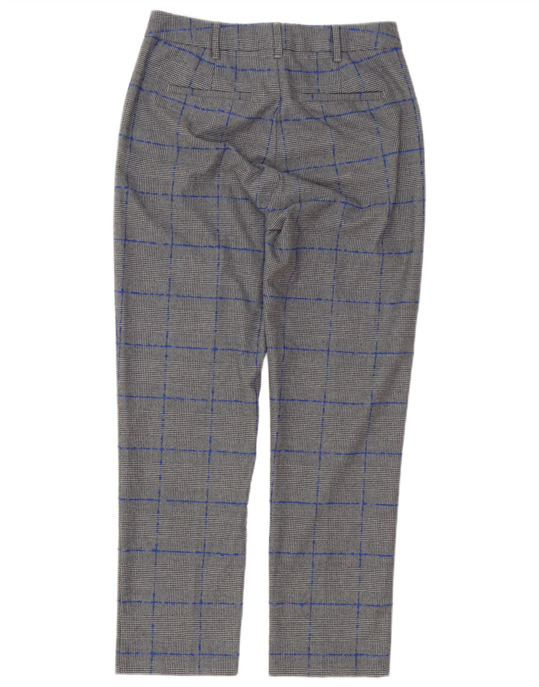 Max & Co. Pantalones chinos para mujer UK 8 Small W28 L27 Gris pata de gallo