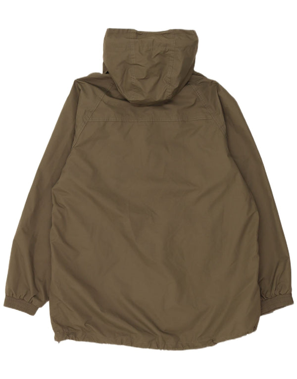 Chaqueta impermeable con capucha para hombre Mountain Warehouse UK 40 Large Caqui Nylon