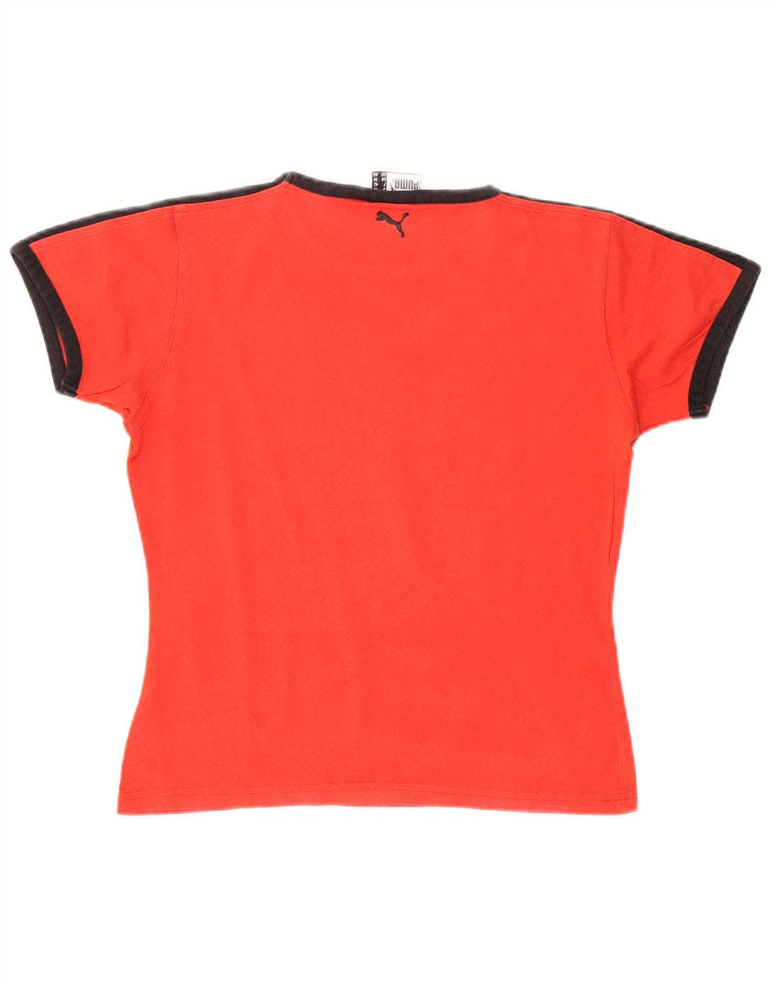 Puma - Camiseta gráfica para mujer, talla 40, talla grande, color rojo