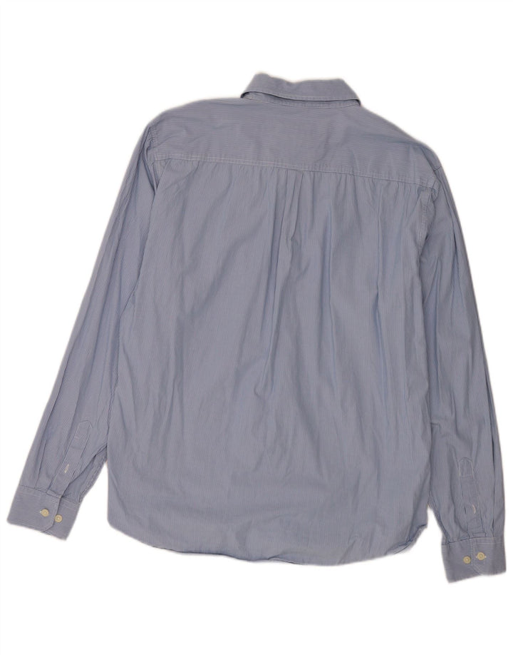 Camisa Mistral Hombre XL Algodón Rayas Azules