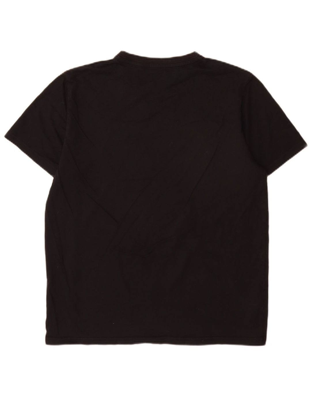 Fred Perry - Camiseta para hombre, talla grande, algodón negro