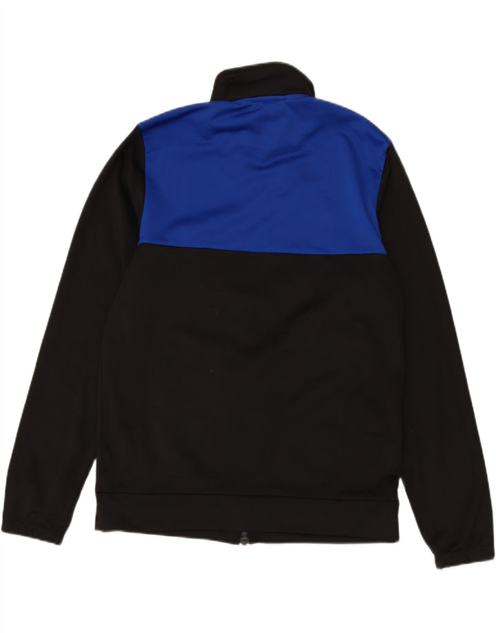 ADIDAS Mens Tracksuit Top Jacket Medium Black Colourblock Vintage Adidas and Second-Hand Adidas from Messina Hembry 