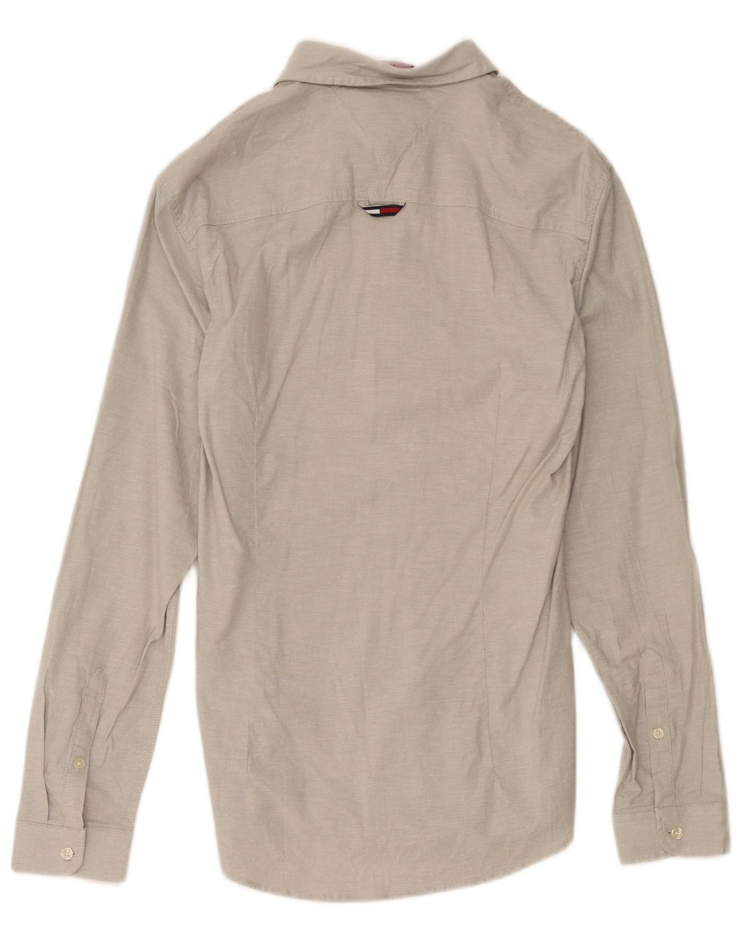 Camisa Tommy Hilfiger Hombre Grande Gris Algodón