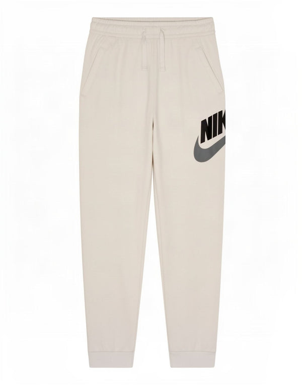 Nike - Pantalones de chándal para niño, diseño gráfico, 13-14 años, XL, algodón blanco