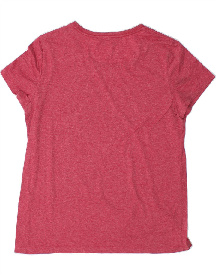 PUMA Womens Graphic T-Shirt Top UK 16 Large Pink Polyester Vintage Puma and Second-Hand Puma from Messina Hembry 