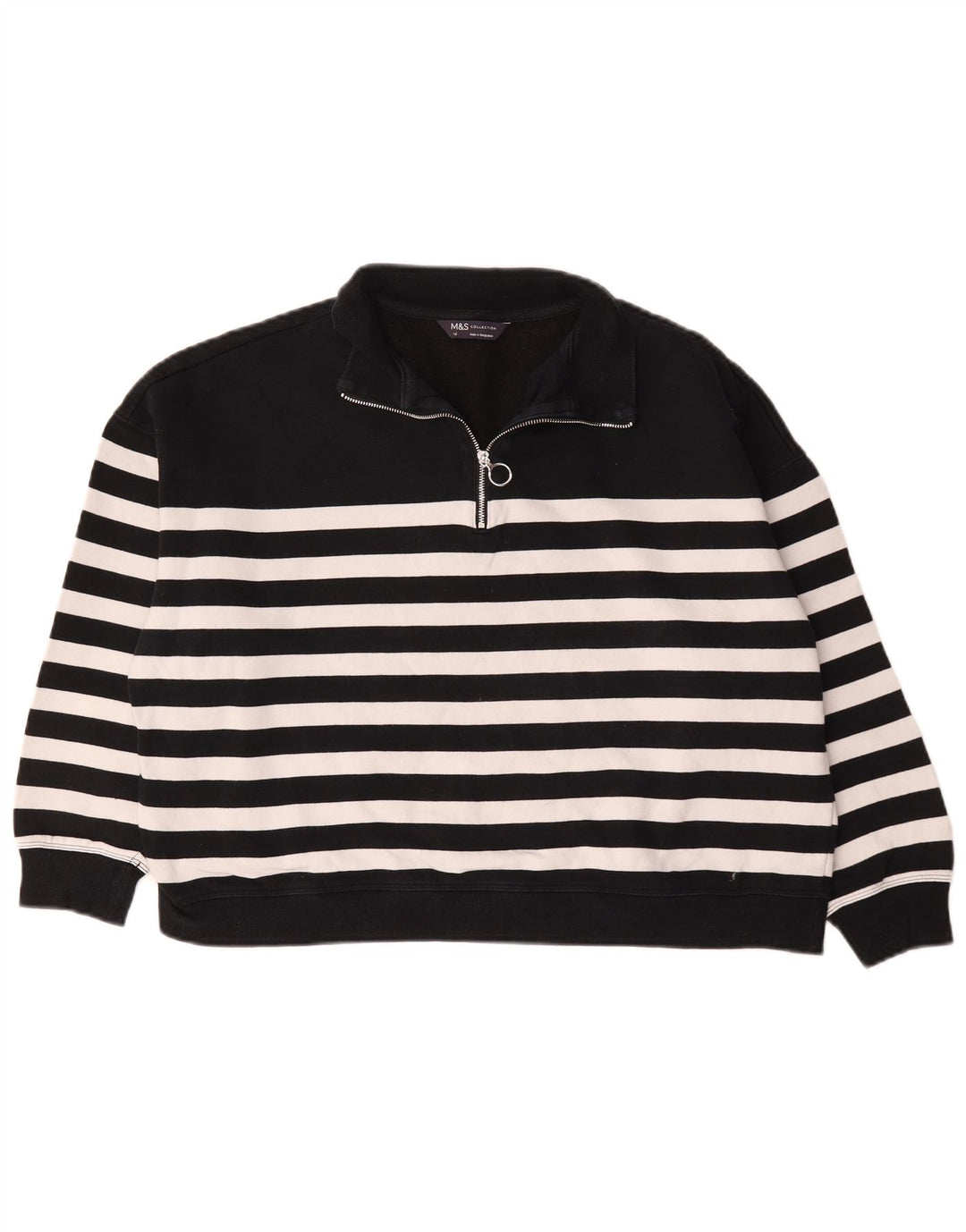 Marks & Spencer - Sudadera extragrande para mujer, talla 40, color negro