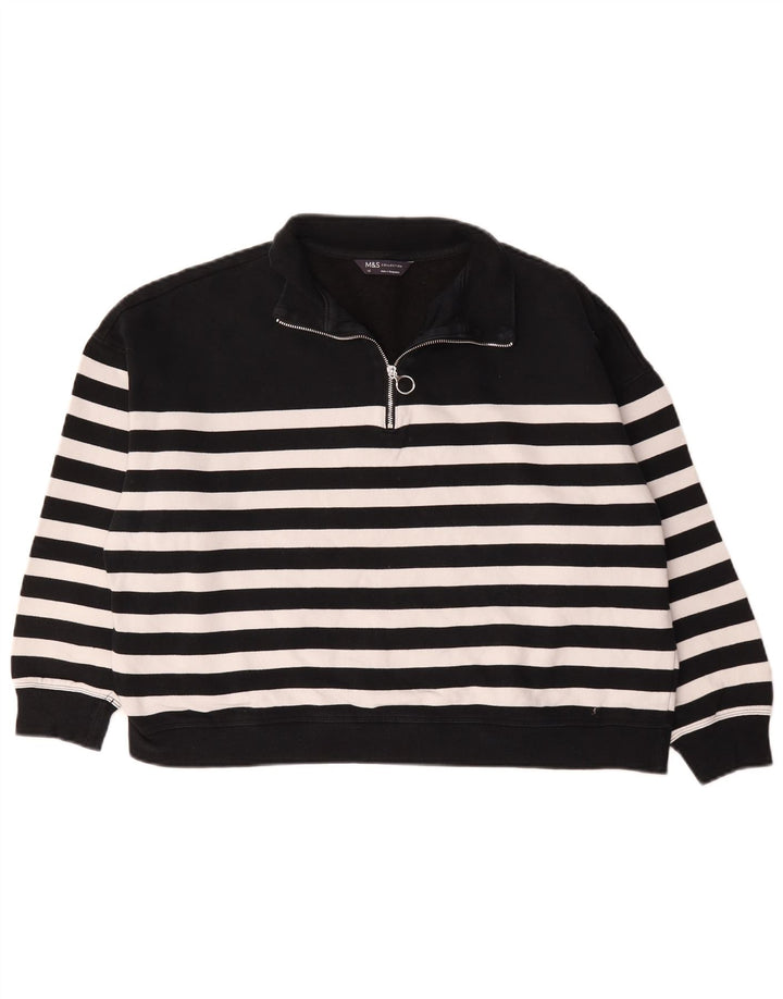 Marks & Spencer - Sudadera extragrande para mujer, talla 40, color negro