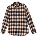 Camisa de franela para hombre de French Connection de algodón a cuadros en color negro mediano