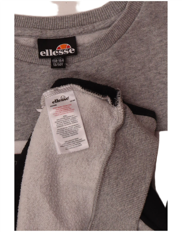 Ellesse Sudadera con gráfico para niño, jersey, 13-14 años, multicolor