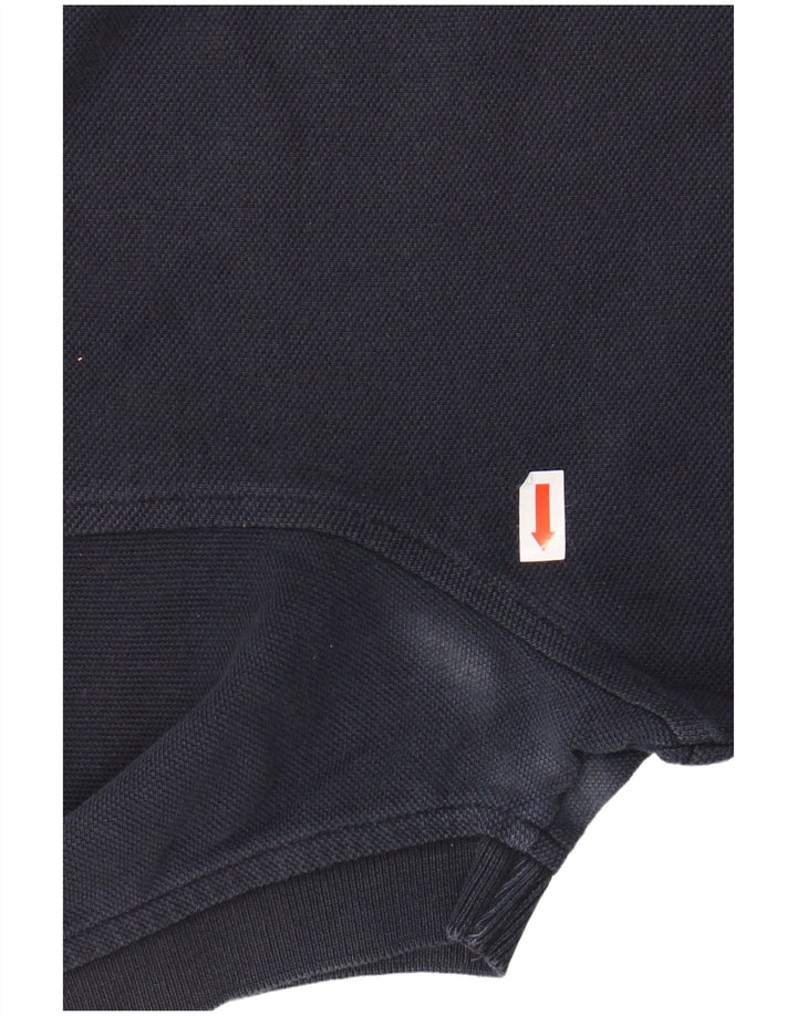 TOMMY HILFIGER Polo para hombre pequeño azul marino algodón