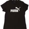 Puma - Camiseta gráfica para mujer, talla 40, talla M, color negro