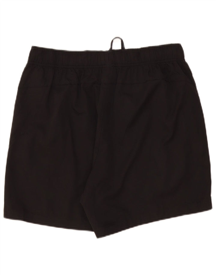 Puma - Pantalones cortos deportivos para mujer, talla 40, talla grande, poliéster negro