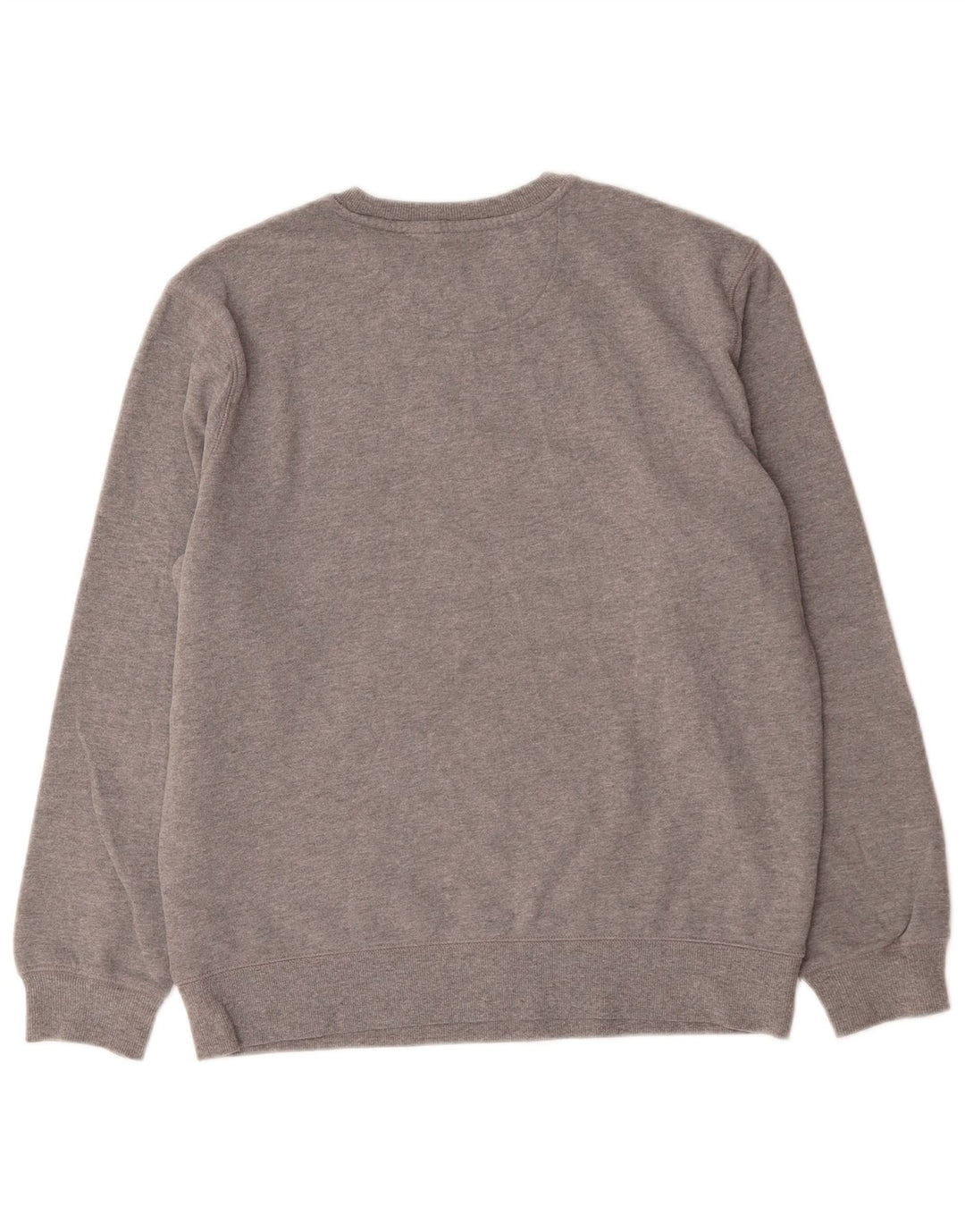 Dkny Hombre Sudadera Estampada Jersey De Algodón Moteado Gris Medio