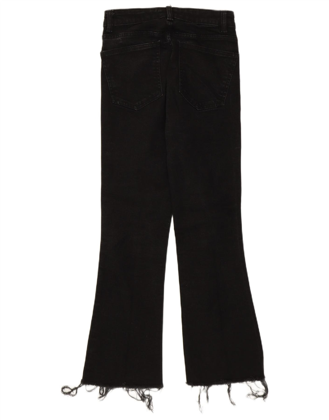Zara Vaqueros Bootcut Mujer EU 36 XS W26 L25 Negro