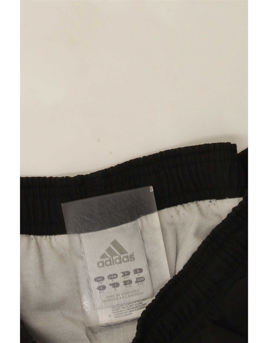 Adidas Hombre Pantalón Chándal Joggers XL Negro Poliéster