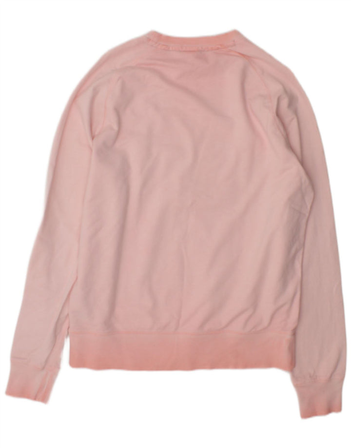 Nike - Sudadera gráfica para mujer, talla 40, algodón rosa mediano