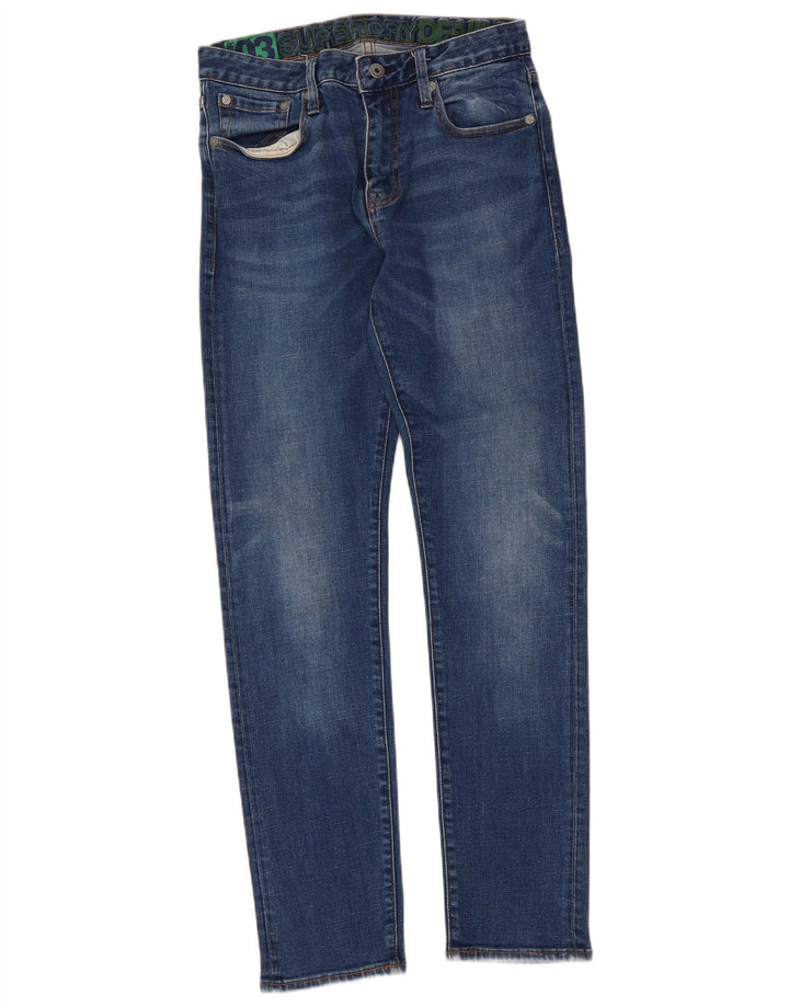 Vaqueros Superdry Mujer Slim W30 L32 Algodón Azul