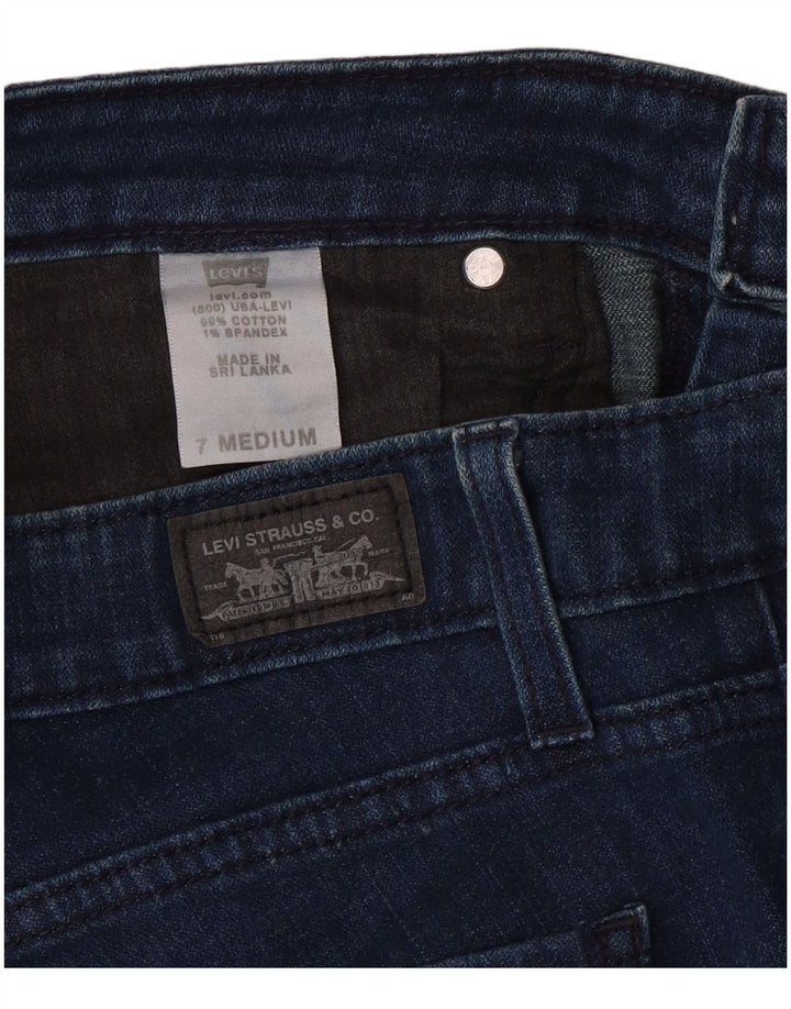 Levi's Jeans 524 Super Low Slim para mujer US 7 Medium W32 L31 Algodón azul