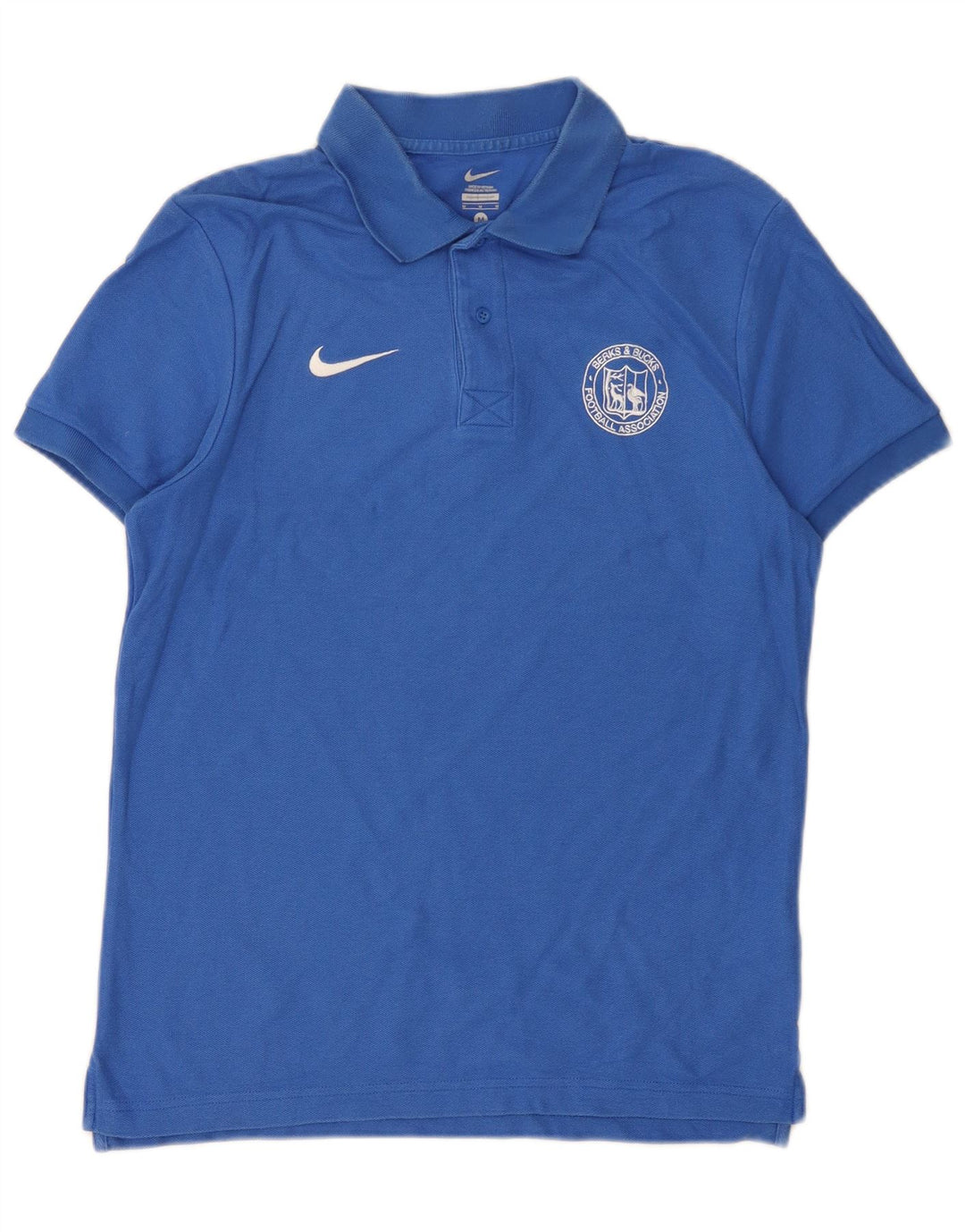 Polo Nike Hombre Algodón Azul Medio