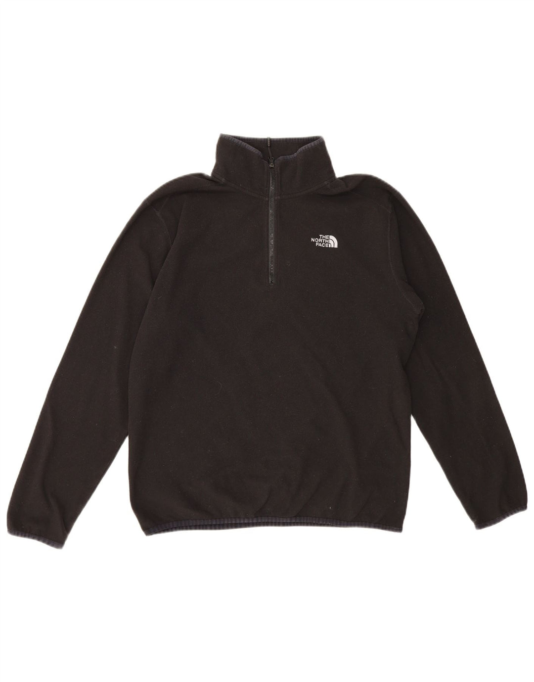 The North Face Jersey De Forro Polar Con Cremallera Y Cuello Para Hombre Poliéster Negro Mediano