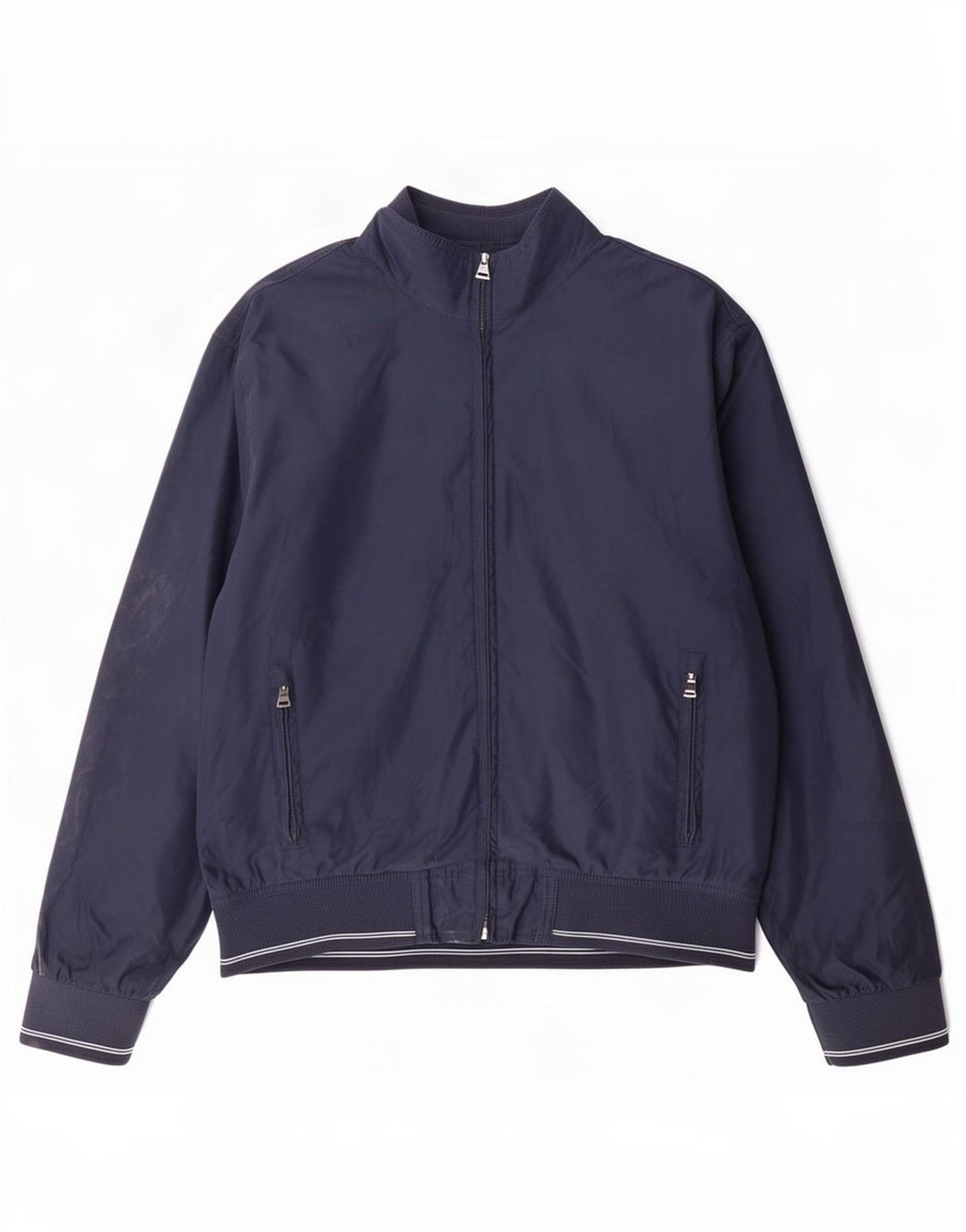 Marks & Spencer Chaqueta bomber de corte regular para hombre UK 38 Medium Azul marino