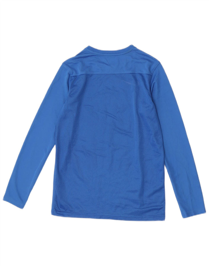 Nike Boys Dri Fit Top manga larga 12-13 años grande azul