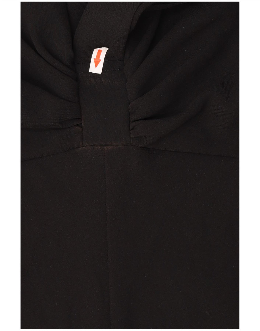 Laura Ashley Vestido acampanado sin mangas para mujer UK 42 Mediano Poliéster negro