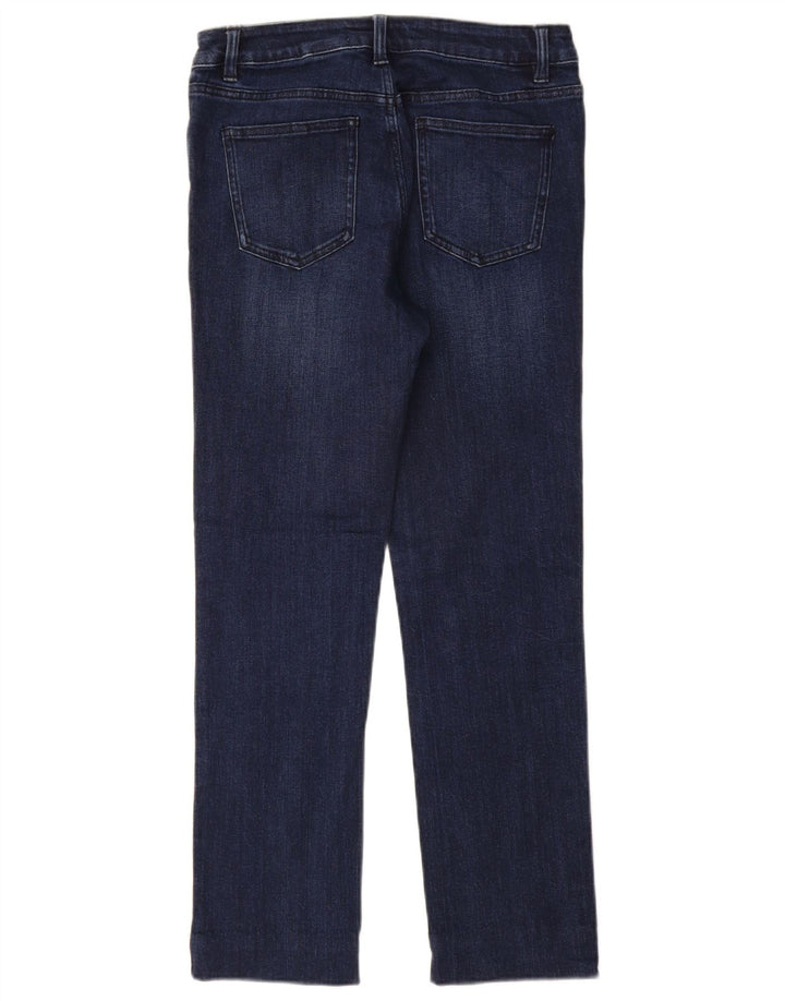 Next Vaqueros ajustados de talle medio para mujer UK 12 Medium W30 L29 Algodón azul