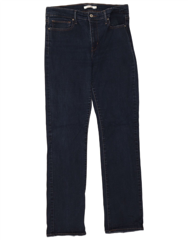 Levi's Vaqueros Rectos Adelgazantes Mujer W32 L32 Algodón Azul Marino
