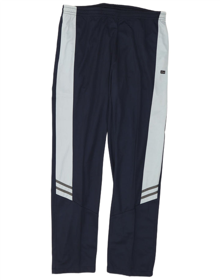 Asics Pantalón De Chándal Hombre XL Azul Marino Colorblock Poliéster