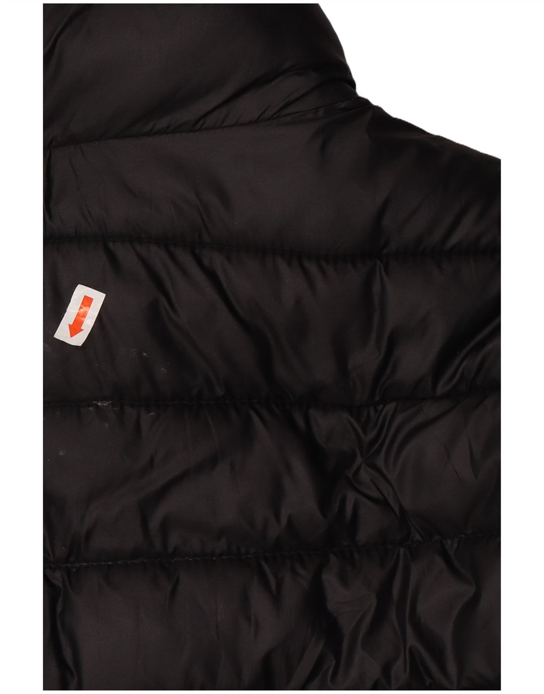 JACK WILLS Chaqueta acolchada para mujer UK 12 Mediana Negro Poliéster