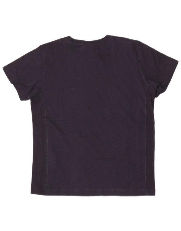 Champion Camiseta Hombre Top Small Azul Marino Algodón