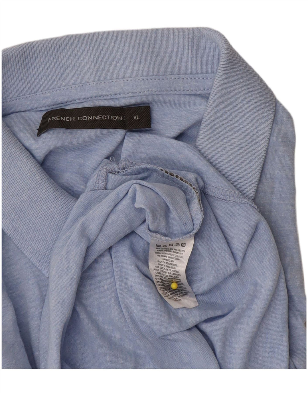 French Connection Polo Hombre XL Algodón Azul
