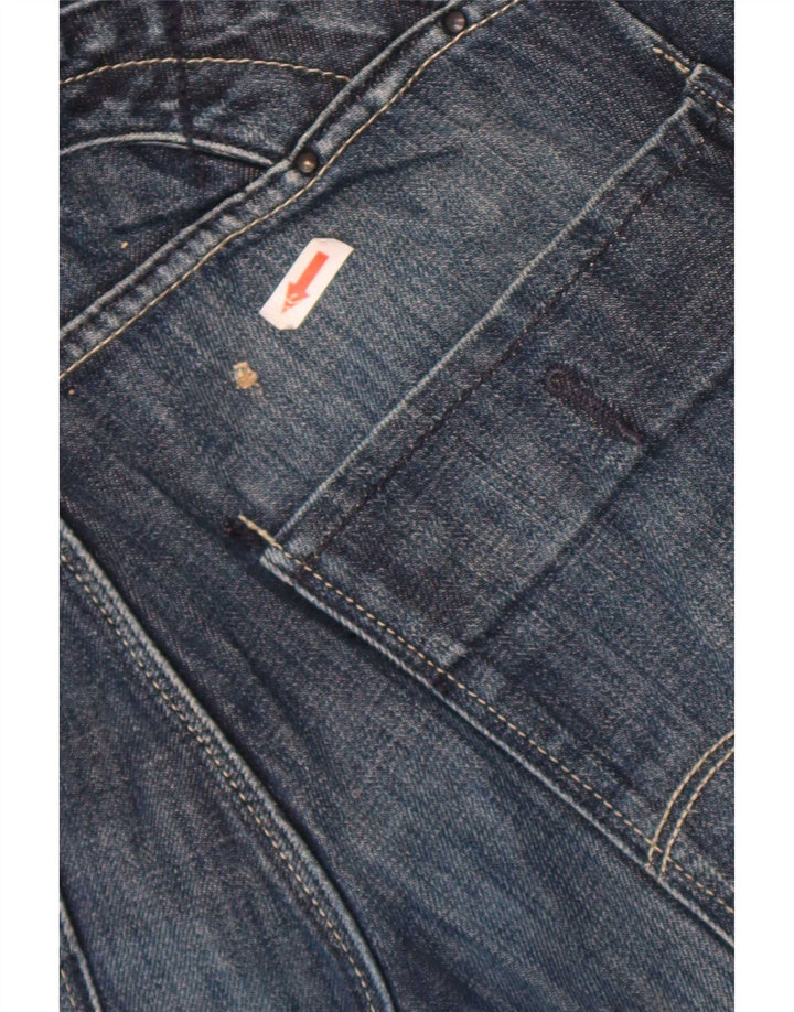 Jack & Jones - Pantalones cortos vaqueros para hombre, talla grande, W34, azul marino
