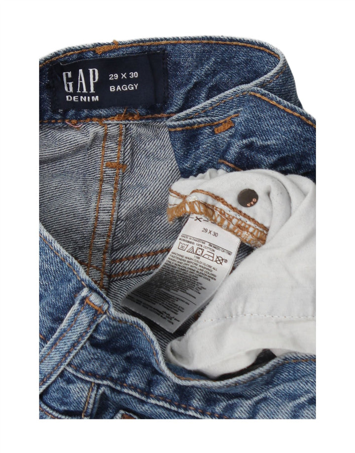 Vaqueros holgados para mujer Gap W29 L30 Algodón azul marino