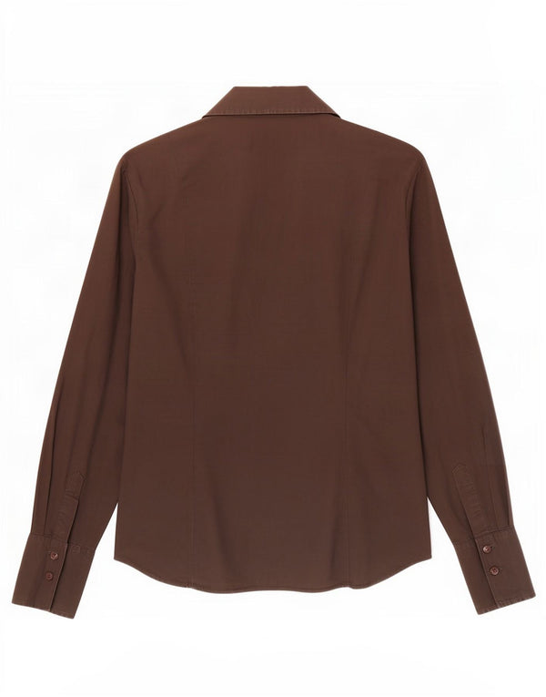 Camisa tipo pulóver Benetton para mujer ES 44 Marrón medio