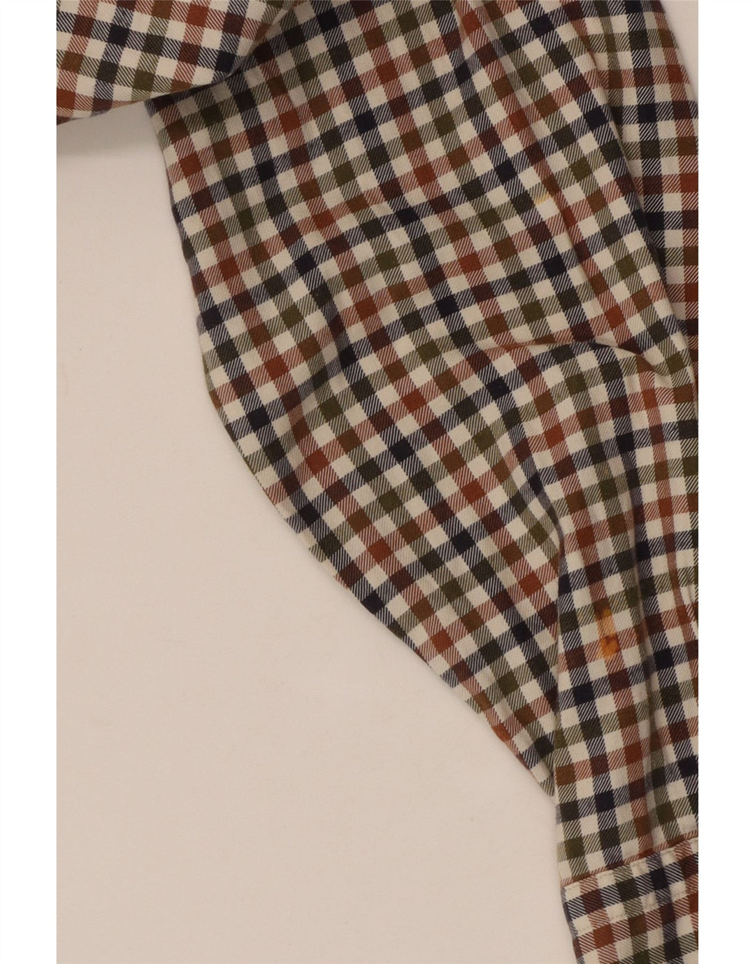 Camisa Hombre Massimo Dutti Large Cuadros Multicolor Algodón