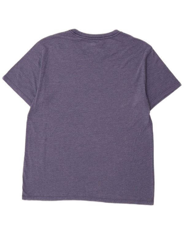 Levi's Camiseta con gráfico estándar para hombre, talla grande, azul