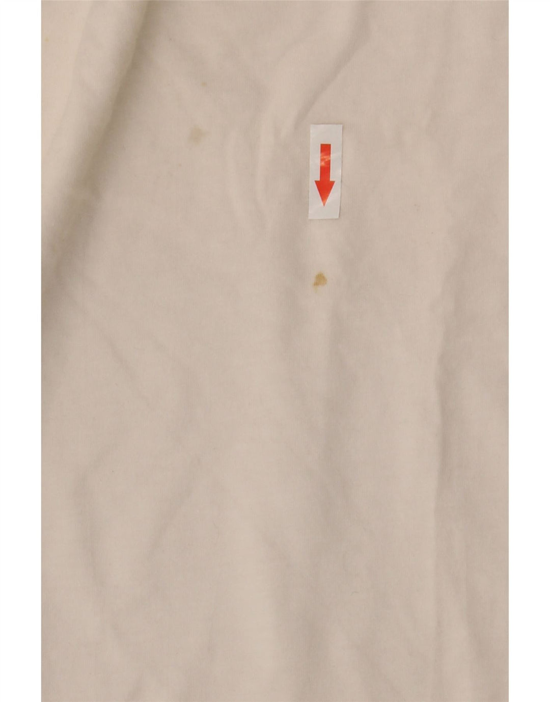 Datch Mens Muscle Graphic Top manga larga UK 42 Medium White Colourblock