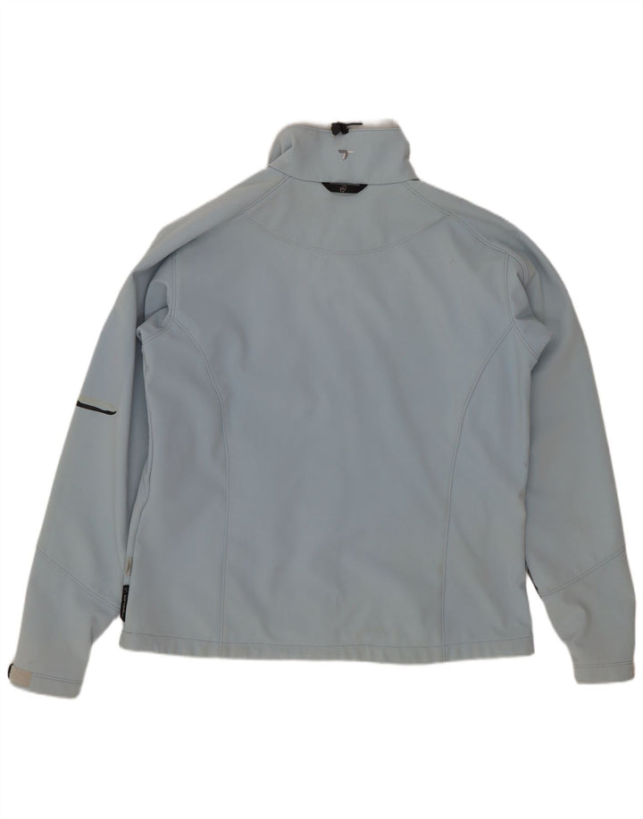 Columbia Chaqueta cortavientos Interchange para mujer Reino Unido 46 Grande Azul Colorblock