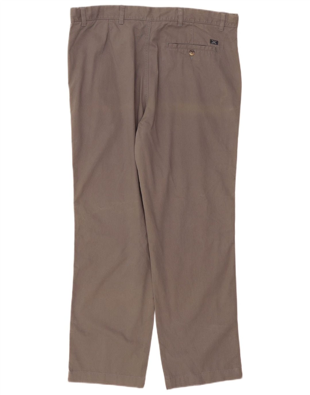 Marks & Spencer Pantalón chino de corte regular para hombre W40 L31 Algodón gris